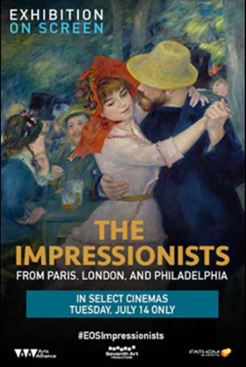 Exhibition on Screen: The Impressionists - Filmplakat (INT)