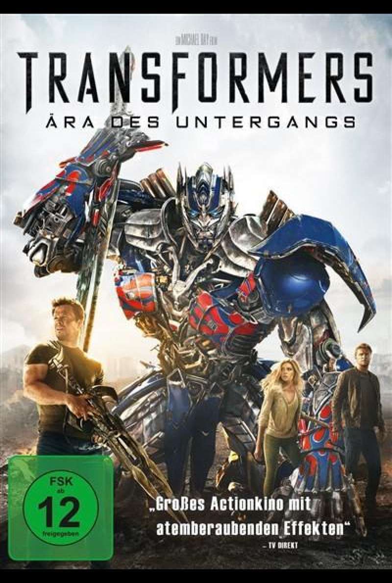 Transformers: Ära des Untergangs - DVD-Cover
