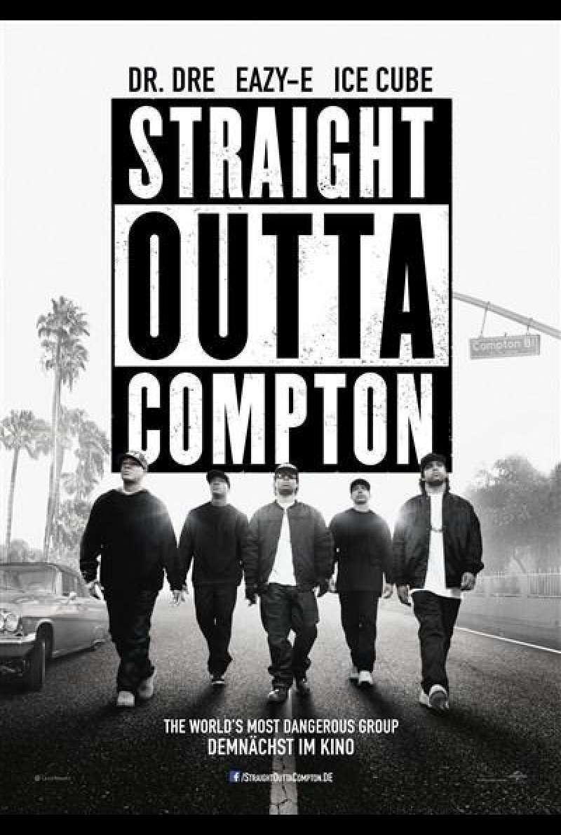 Straight Outta Compton von F. Gary Gray - Filmplakat