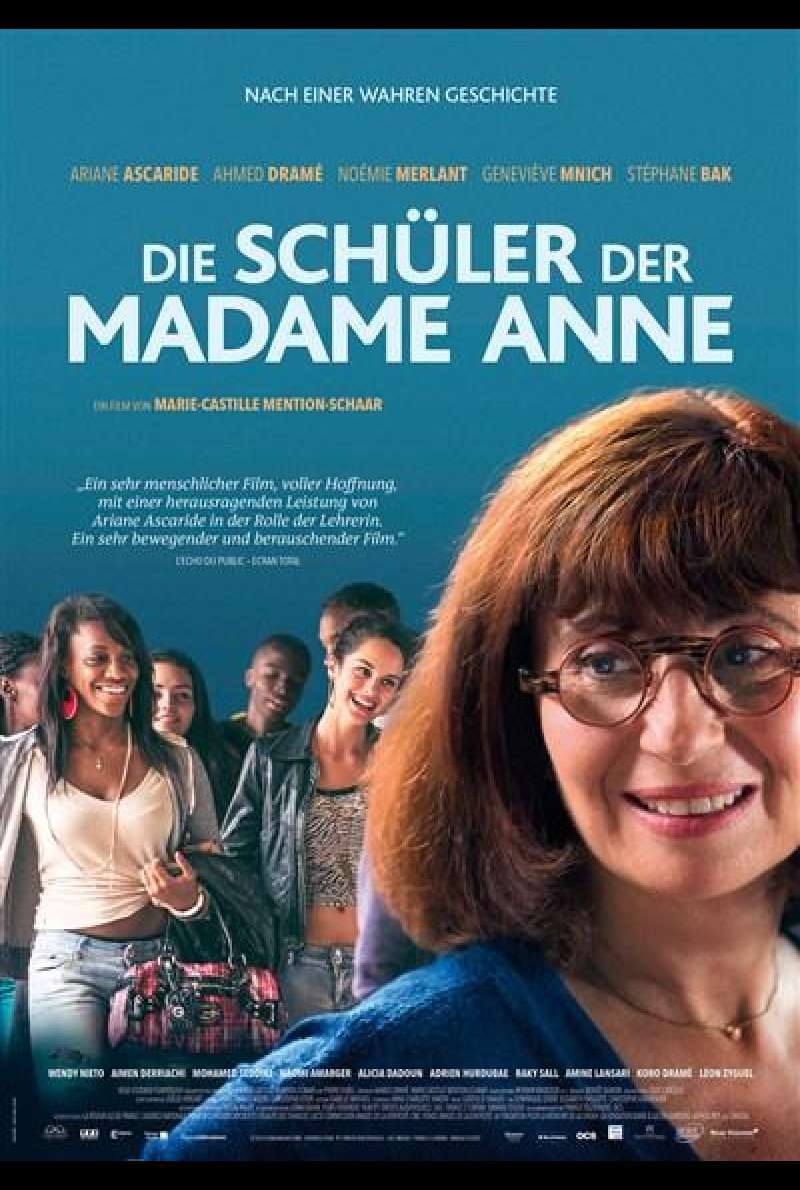 Die Schüler der Madame Anne von Marie-Castille Mention-Schaar - Filmplakat
