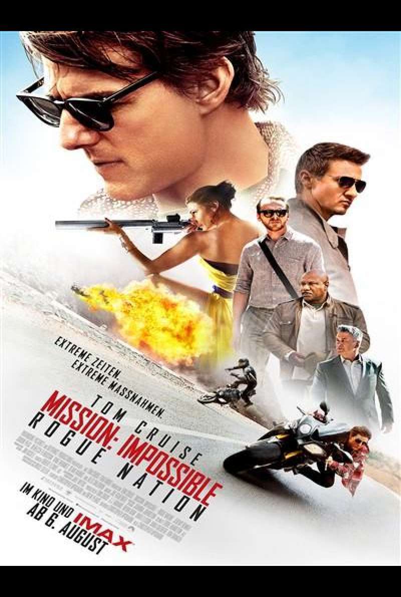 Mission: Impossible - Rogue Nation - Filmplakat