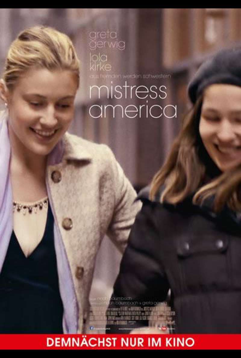Mistress America - Filmplakat