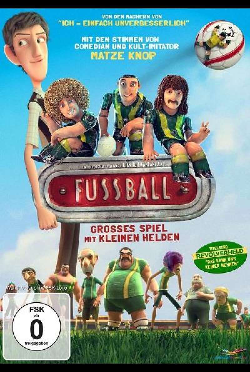 Fußball - Großes Spiel mit kleinen Helden - DVD-Cover