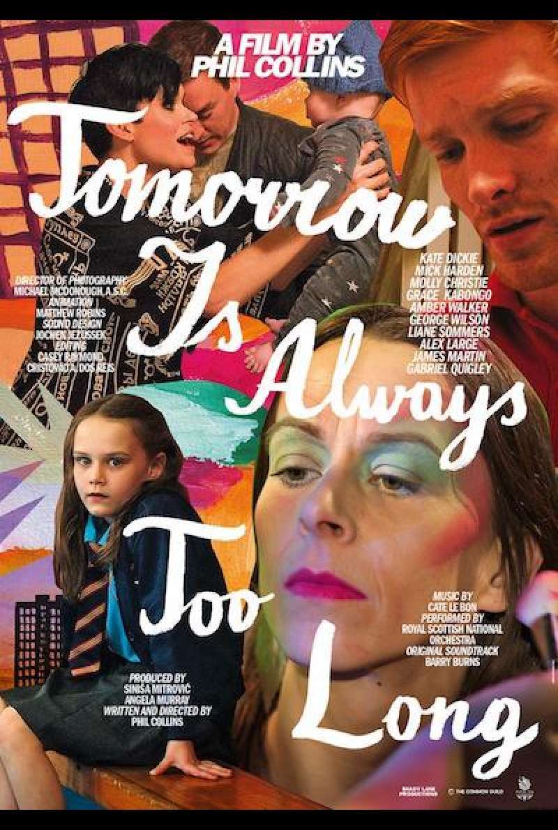 Tomorrow Is Always Too Long von Phil Collins - Filmplakat (UK)