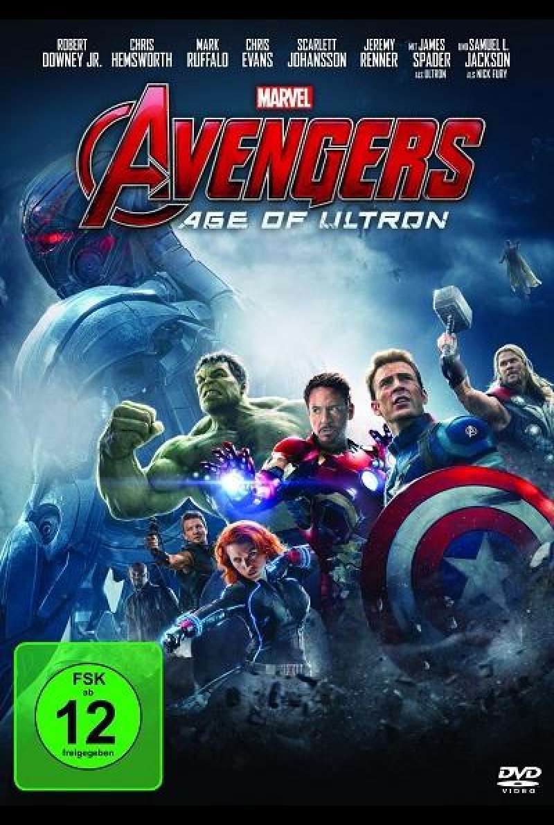Avengers - Age of Ultron - DVD-Cover