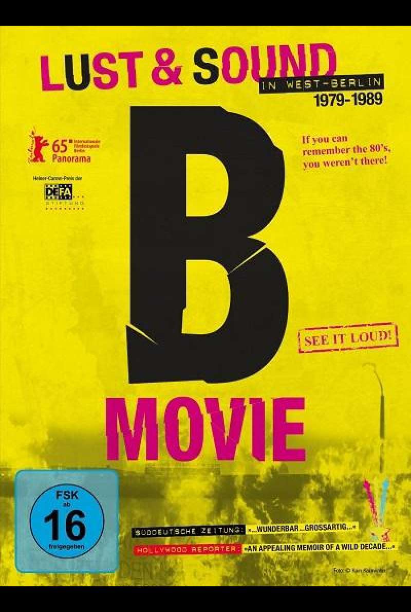 B-Movie: Lust & Sound in West-Berlin - DVD-Cover