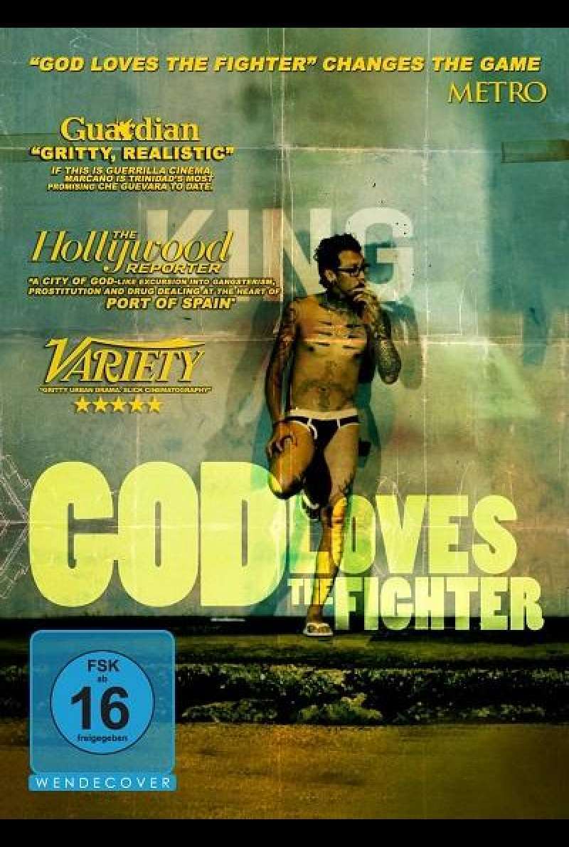 God Loves the Fighter - DVD-Cover