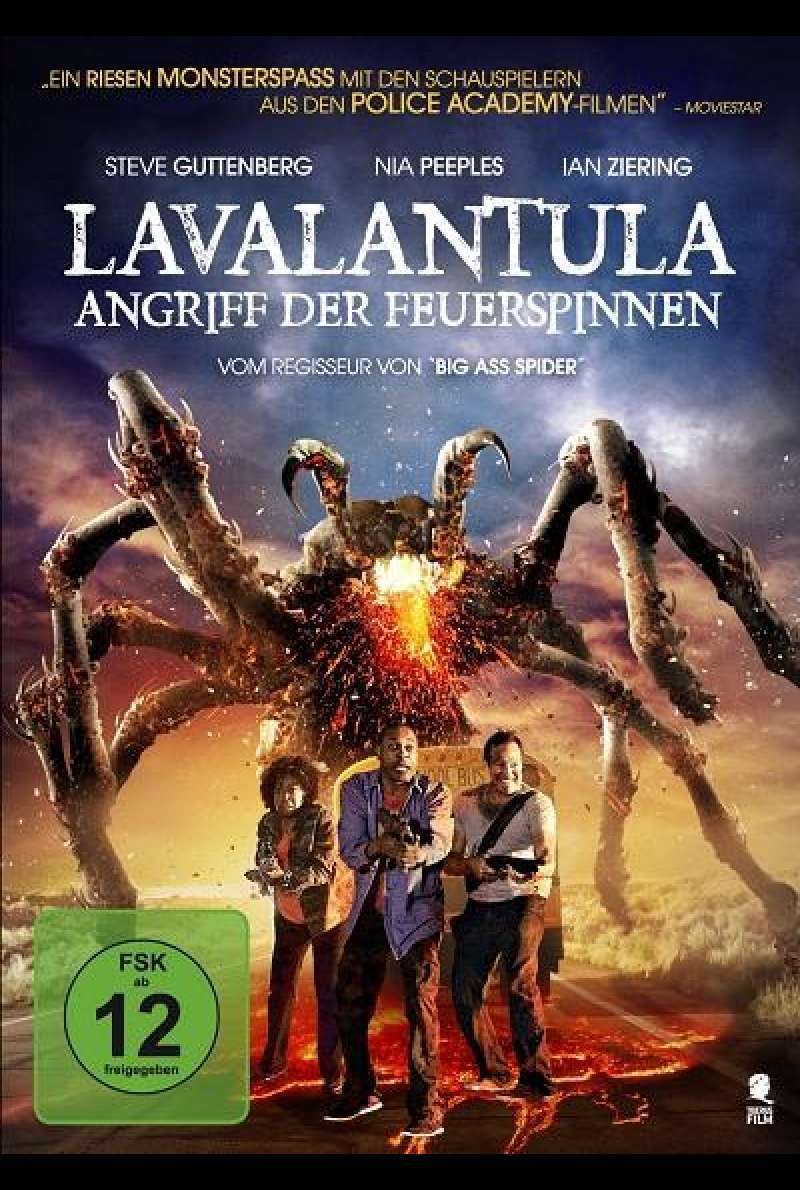 Lavalantula - Angriff der Feuerspinnen - DVD-Cover
