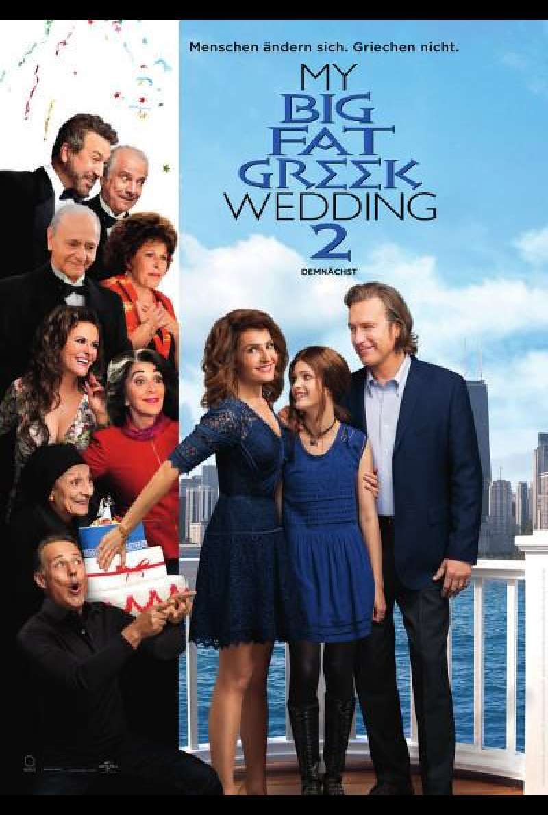 My Big fat Greek Wedding 2 von Kirk Jones - Filmplakat