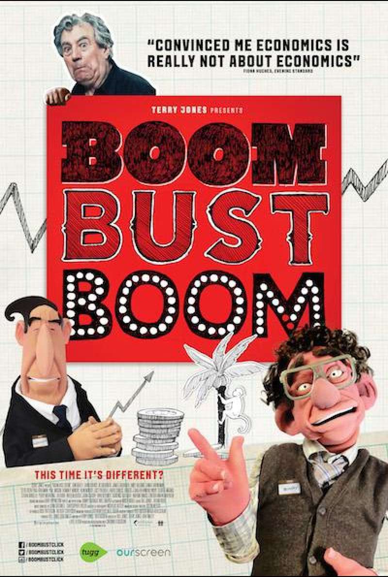 Boom Bust Boom von Bill und Terry Jones und Ben Timlett - Filmplakat (UK)
