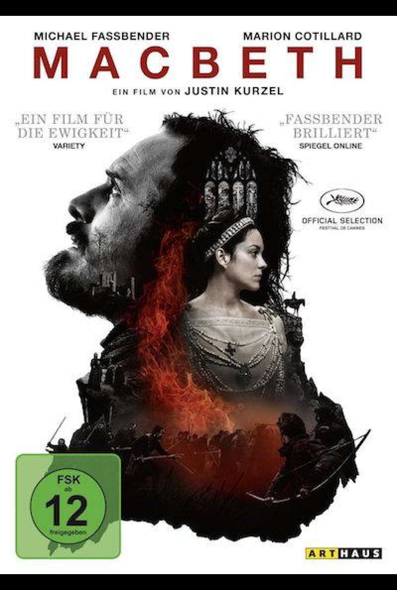Macbeth (2015) von Justin Kurzel - DVD-Cover