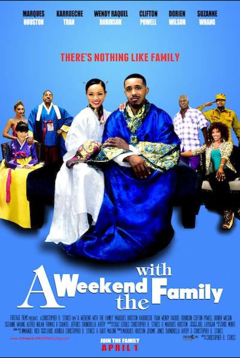 A Weekend with the Family von Chris Stokes - Filmplakat (US)