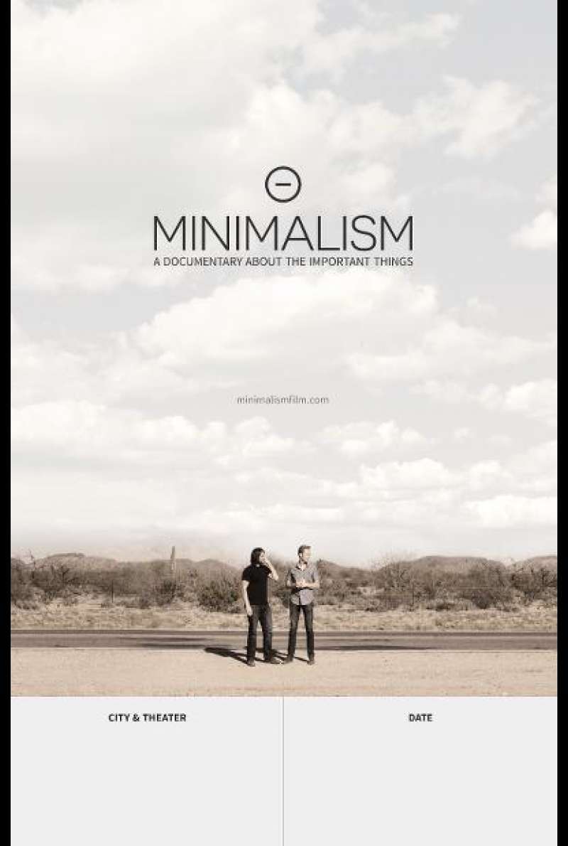 Minimalism: A Documentary About the Important Things - Filmplakat (US)