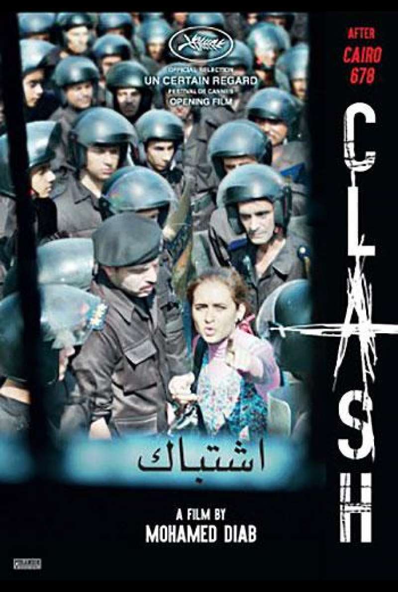 Eshtebak (Clash) von Mohamed Diab - Filmplakat (INT)