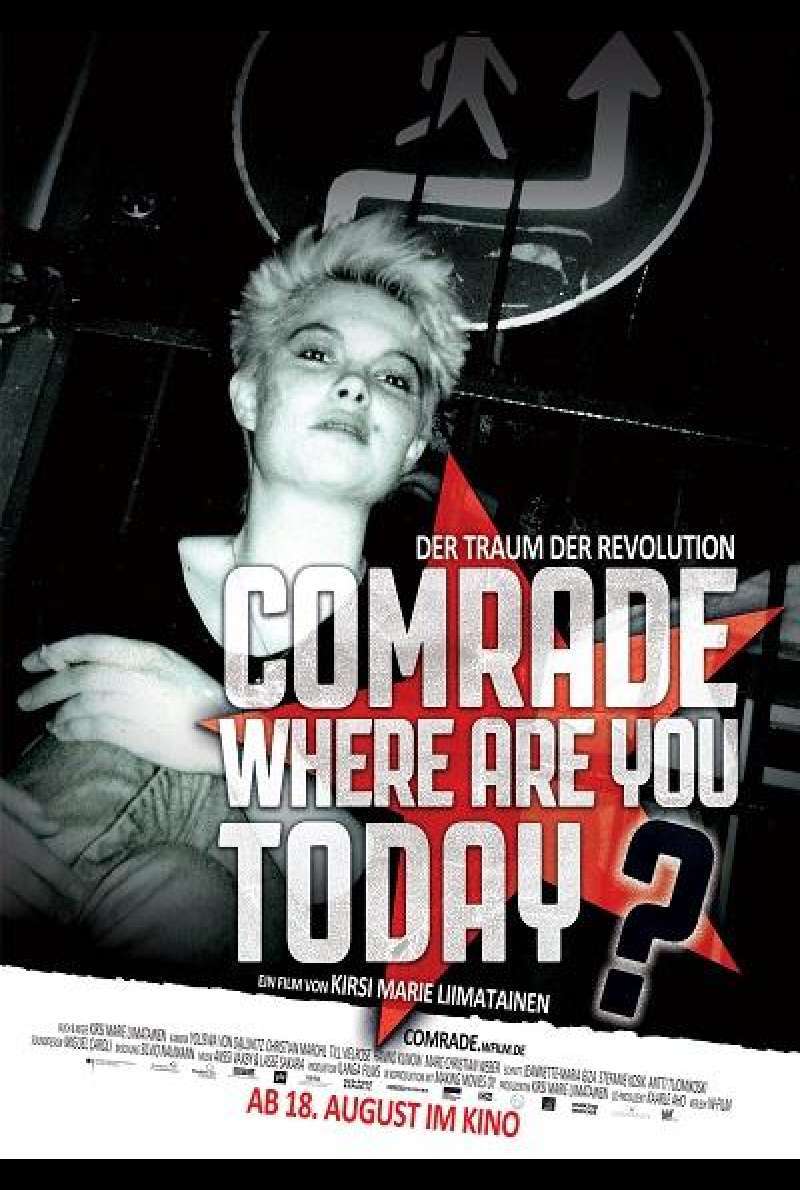 Comrade, where are you today? - Filmplakat