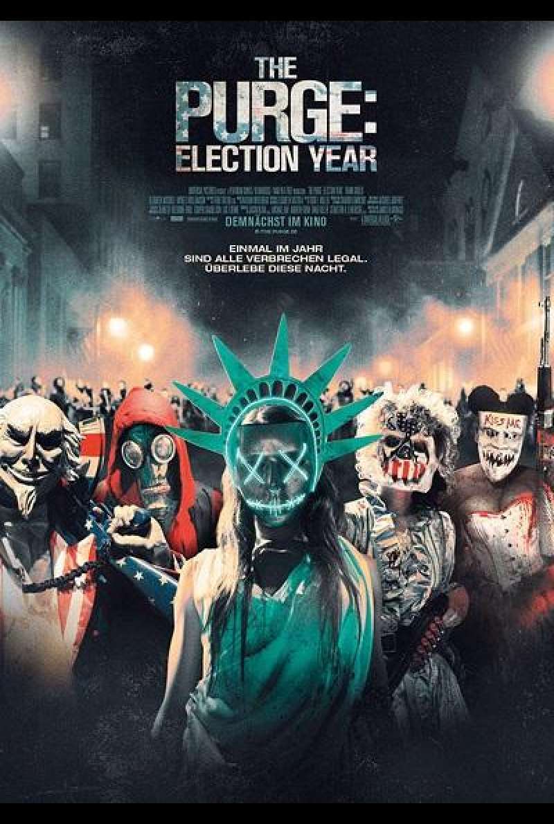 The Purge: Election Year - Filmplakat
