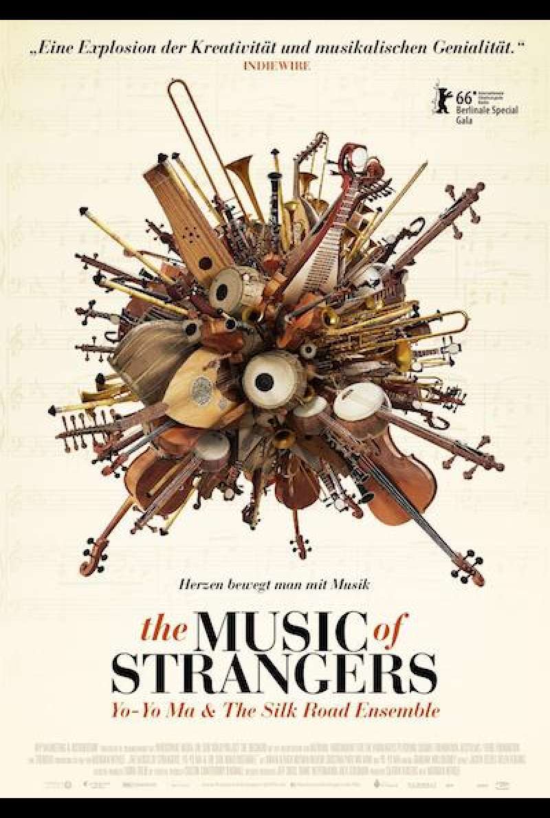 The Music of Strangers: Yo-Yo Ma and the Silk Road Ensemble von Morgan Neville - Filmplakat
