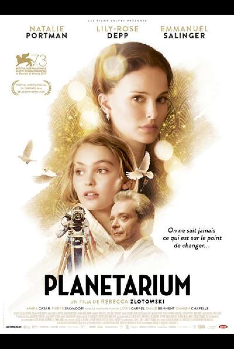 Planetarium von Rebecca Zlotowski - Filmplakat