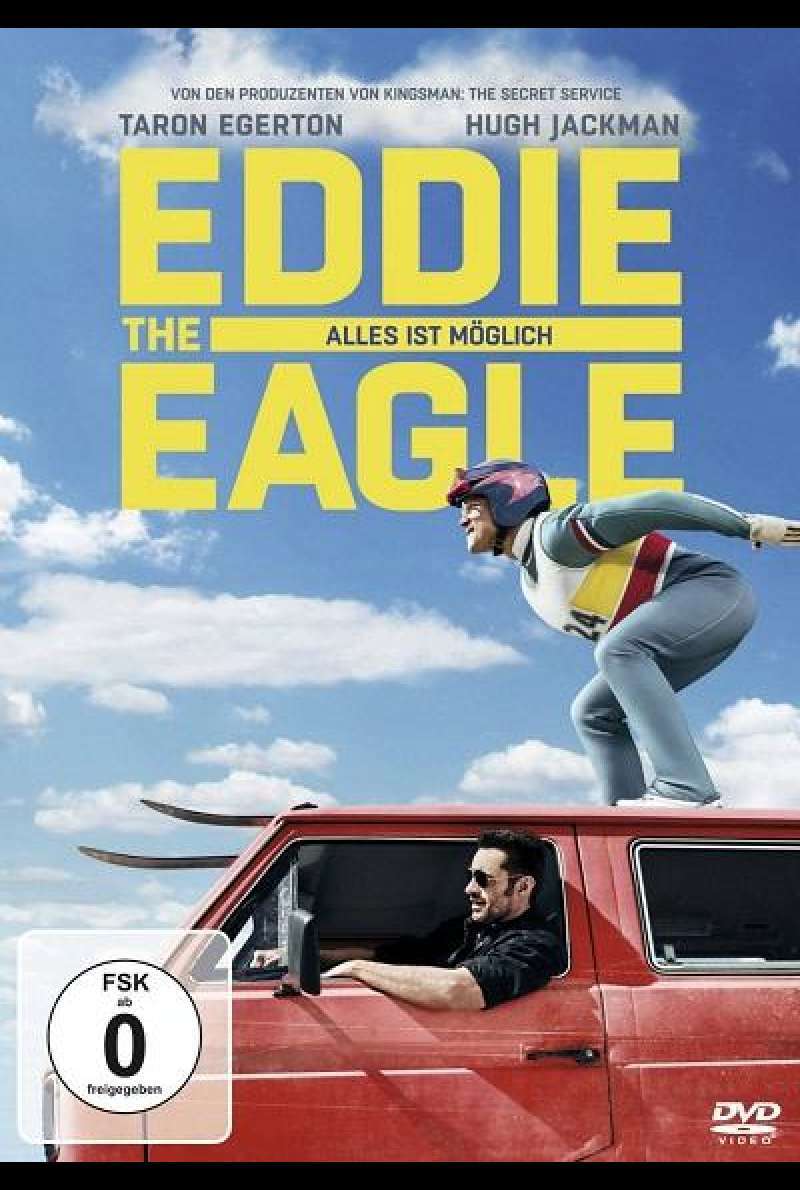 Eddie the Eagle - Alles ist möglich - DVD-Cover