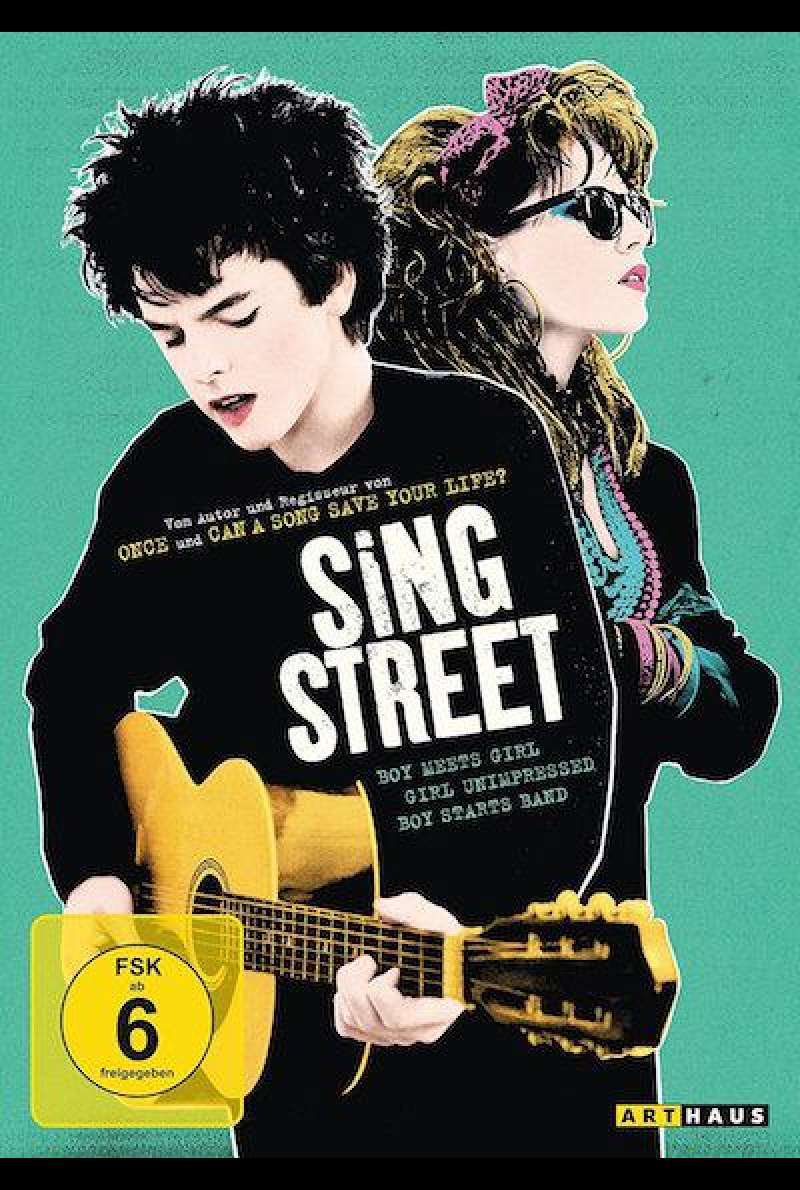 Sing Street von John Carney - DVD-Cover