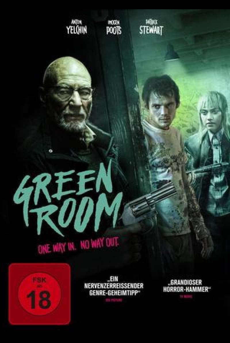Green Room - One Way In. No Way Out. - DVD-Cover