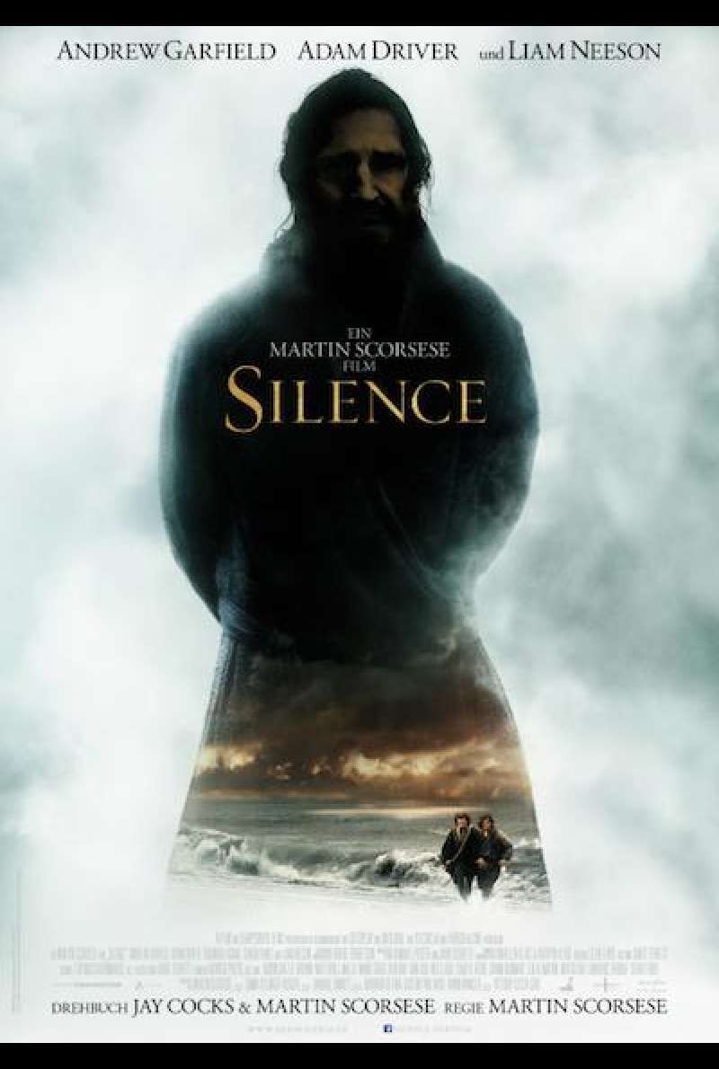 Silence von Martin Scorsese - Filmplakat
