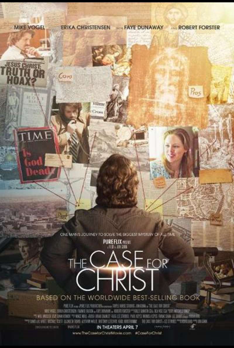 The Case for Christ von Jon Gunn - Filmplakat