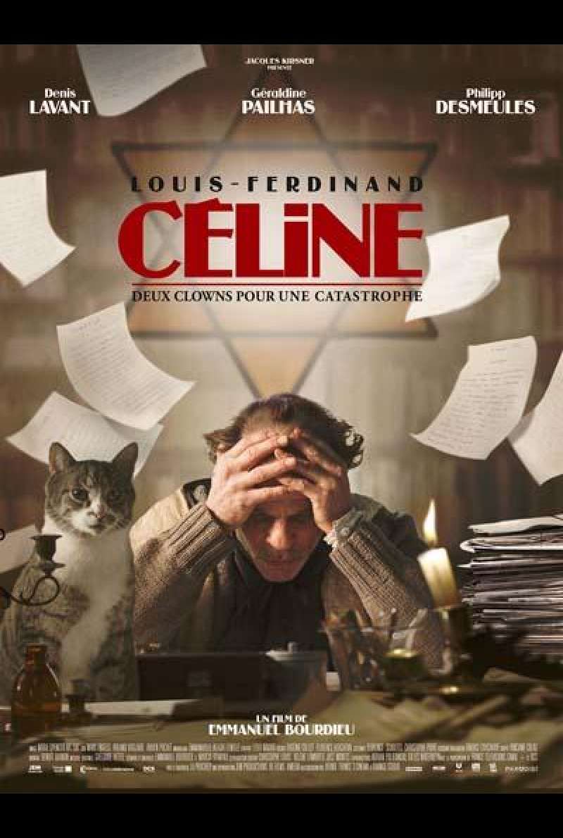 Louis-Ferdinand Céline von Emmanuel Bourdieu - Filmplakat