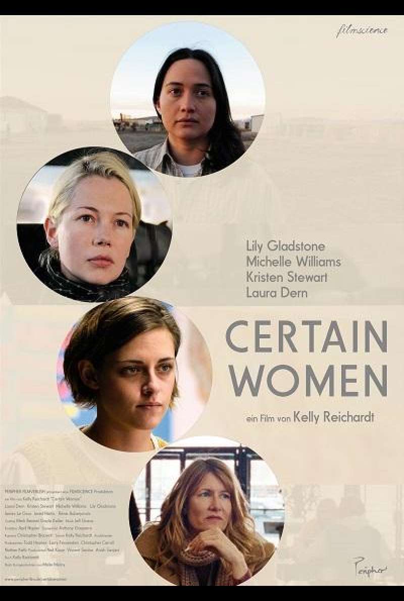 Certain Women - Filmplakat