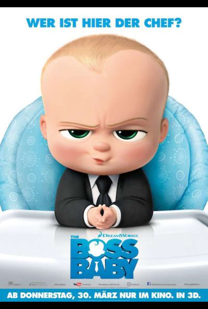 The Boss Baby von Tom McGrath - Filmplakat