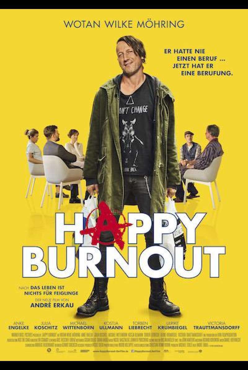 Happy Burnout von André Erkau - Filmplakat