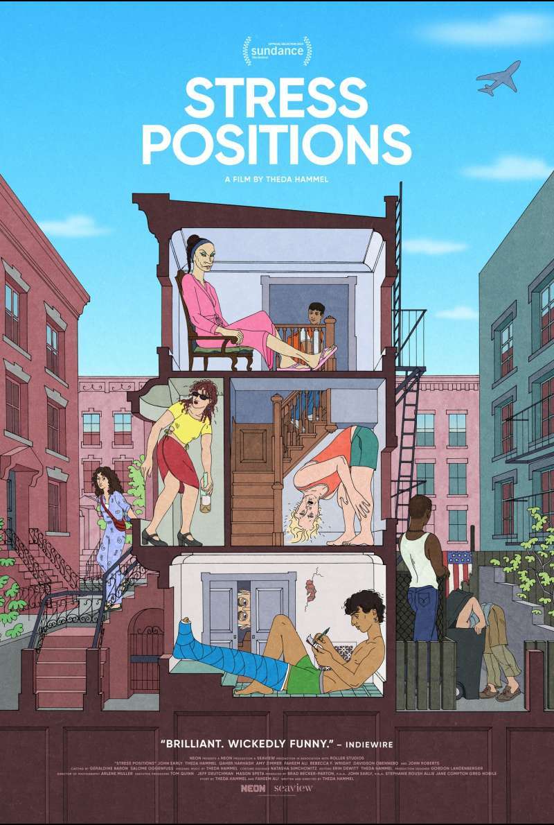 Filmplakat zu Stress Positions (2024) von Theda Hammel