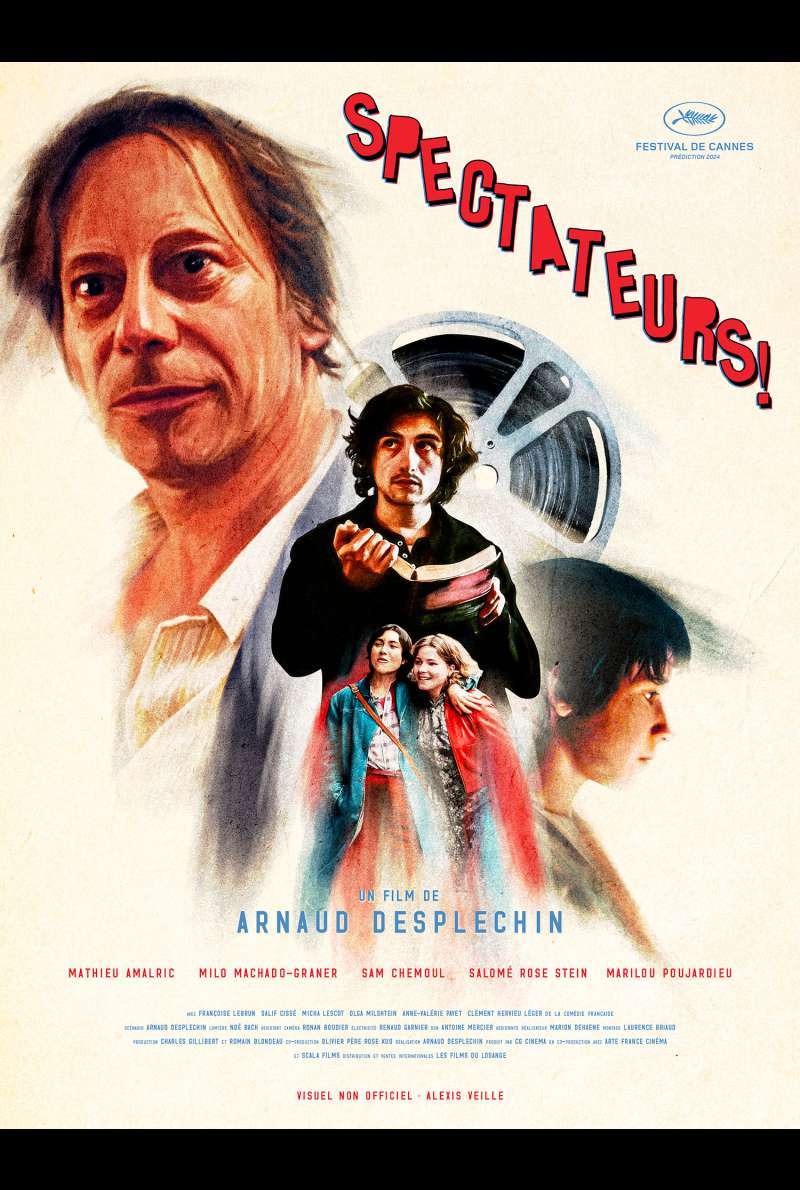 Filmplakat zu Spectateurs! (2024) von Arnaud Desplechin