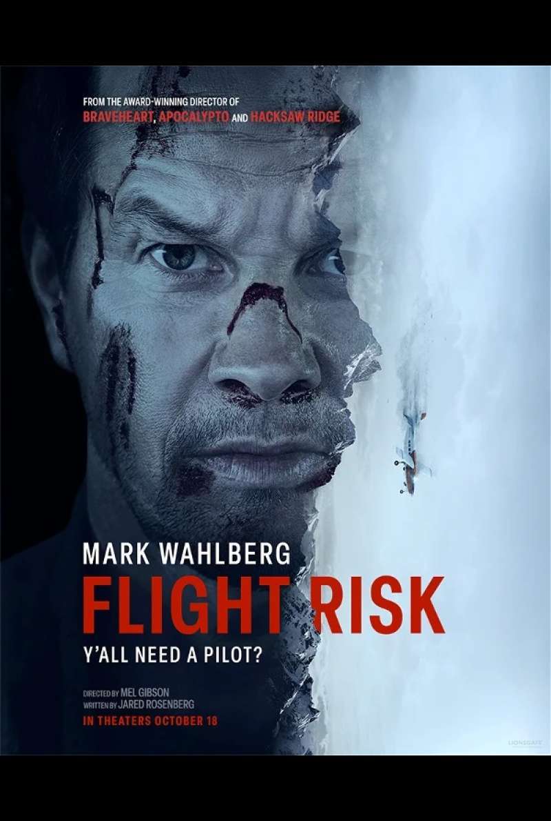 Filmstill zu Flight Risk (2024) von Mel Gibson