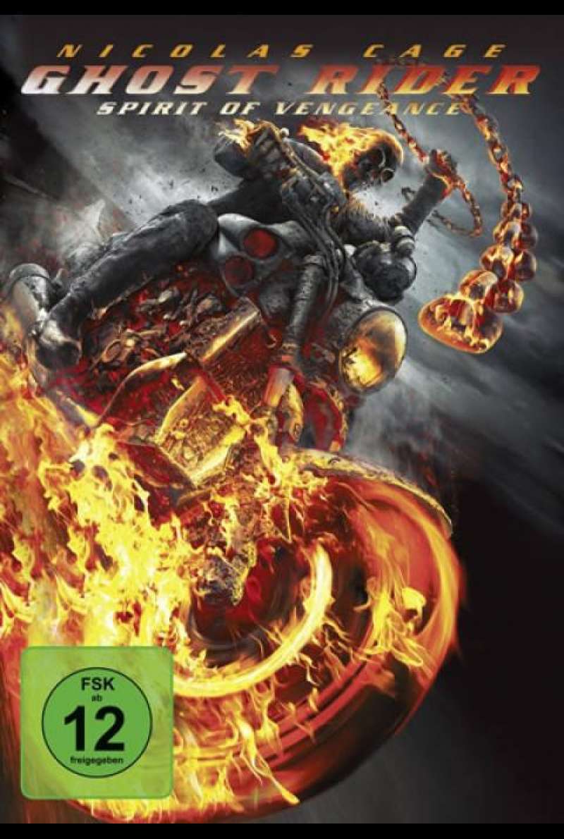 Ghost Rider: Spirit of Vengeance - DVD-Cover