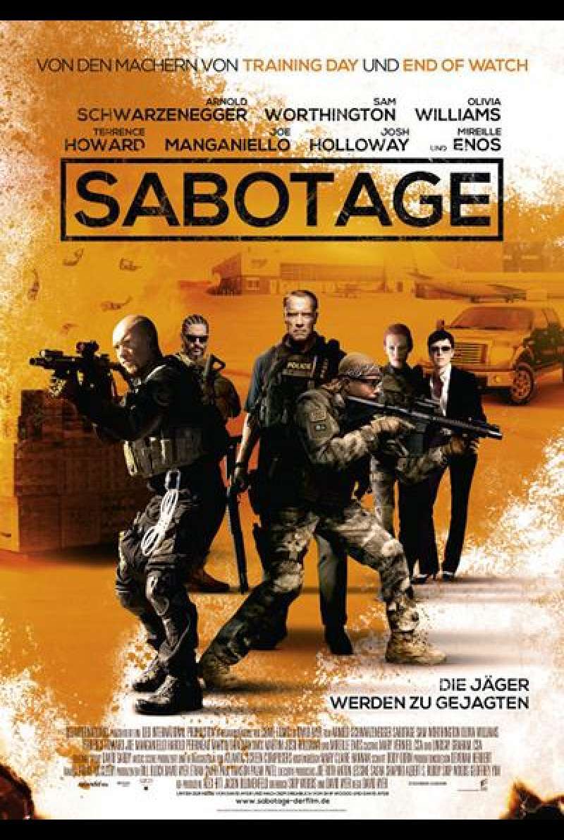 Sabotage - Filmplakat